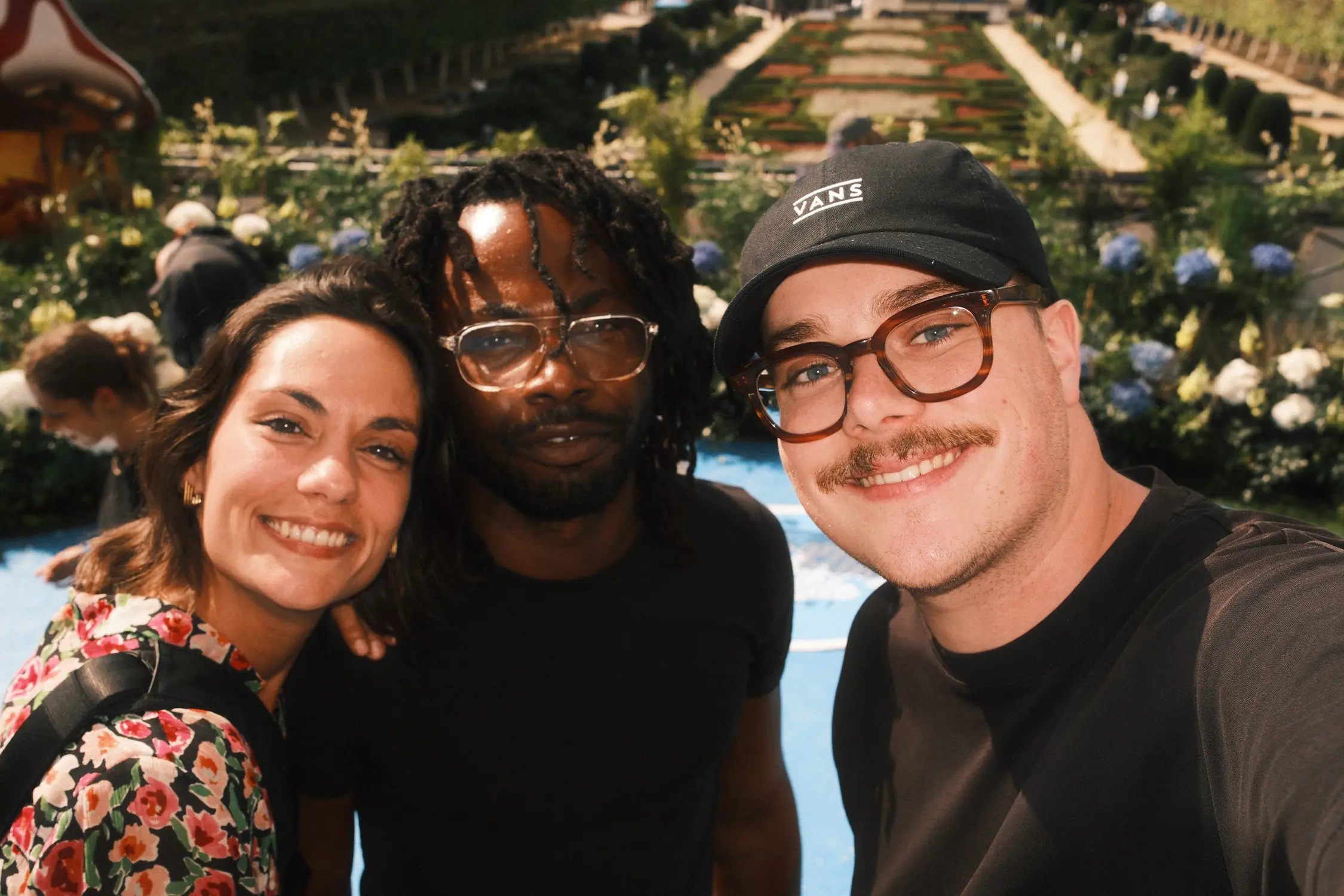L’équipe Cocobolo en selfie au Mont des Arts