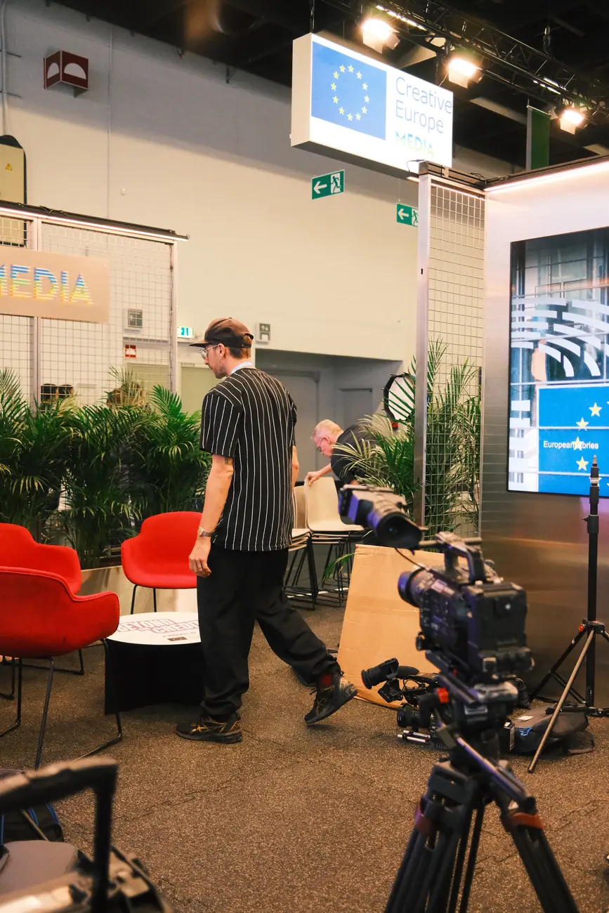 Stand Creative Europe MEDIA à la Gamescom 2026, pour les 35 ans du programme MEDIA