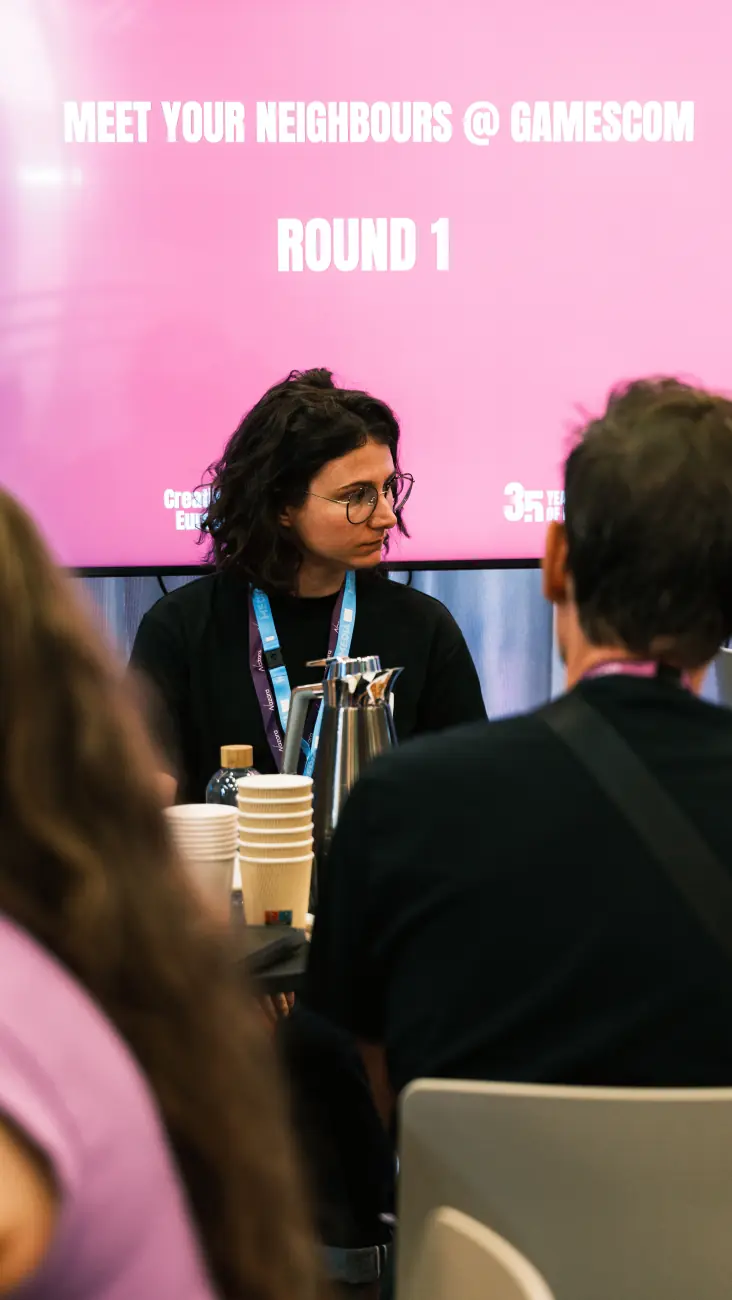 Stand Creative Europe MEDIA à la Gamescom 2026, pour les 35 ans du programme MEDIA