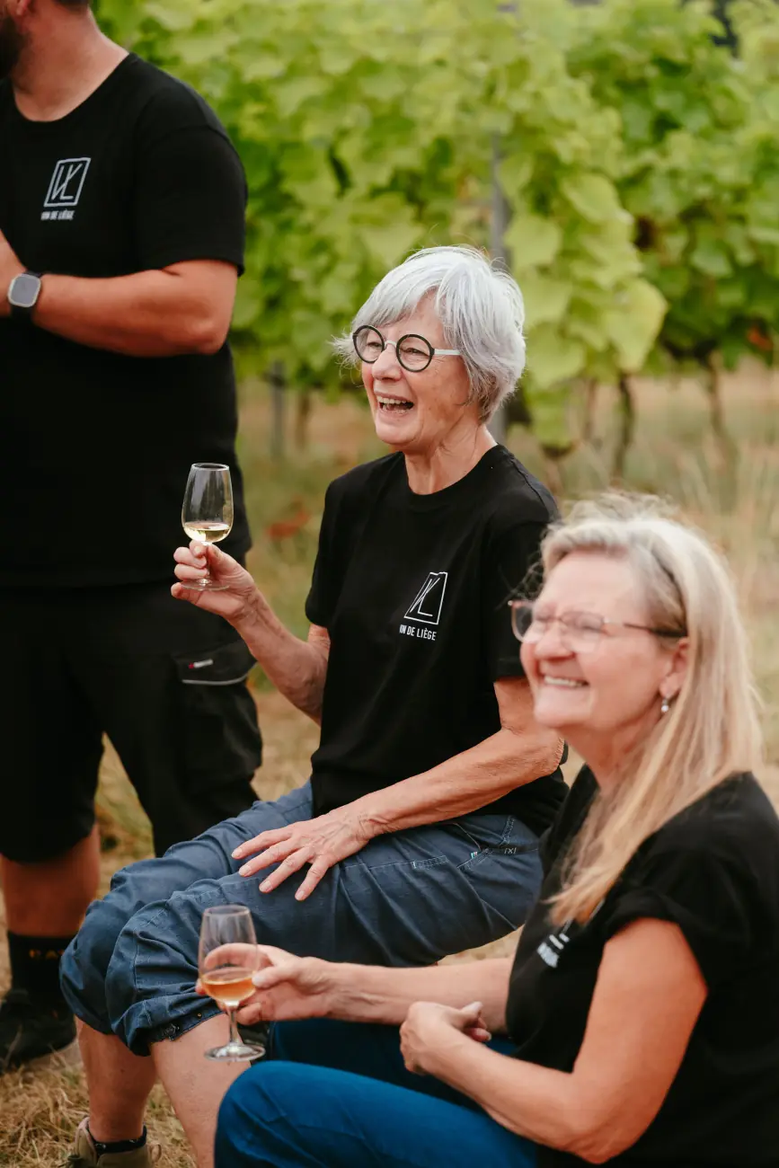 Vendanges chez Vin de Liège, coopérative viticole liégeoise